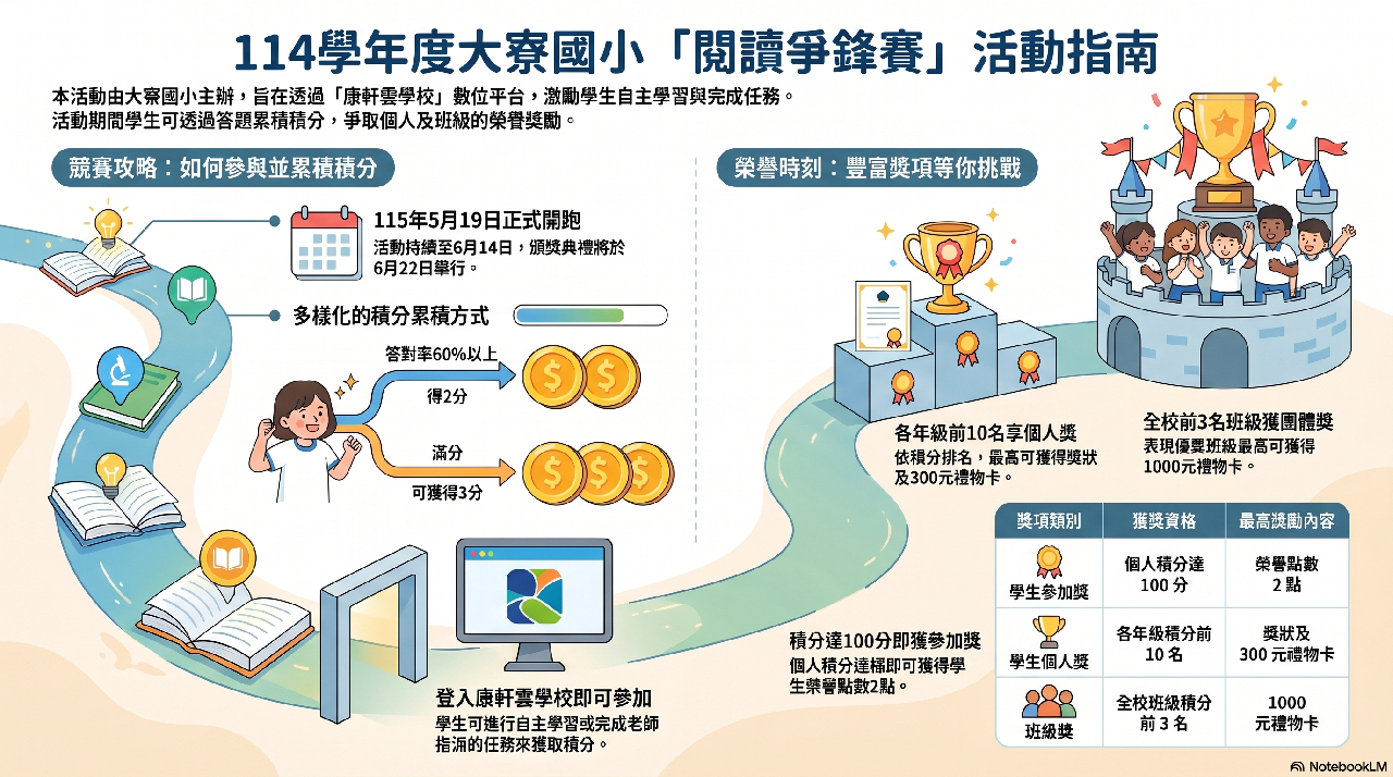 114學年度閱讀爭鋒賽